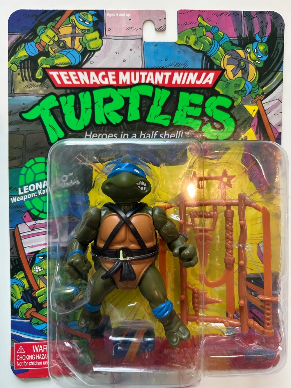 Teenage Mutant Ninja Turtles Leonardo Action Figure - Blue & Green